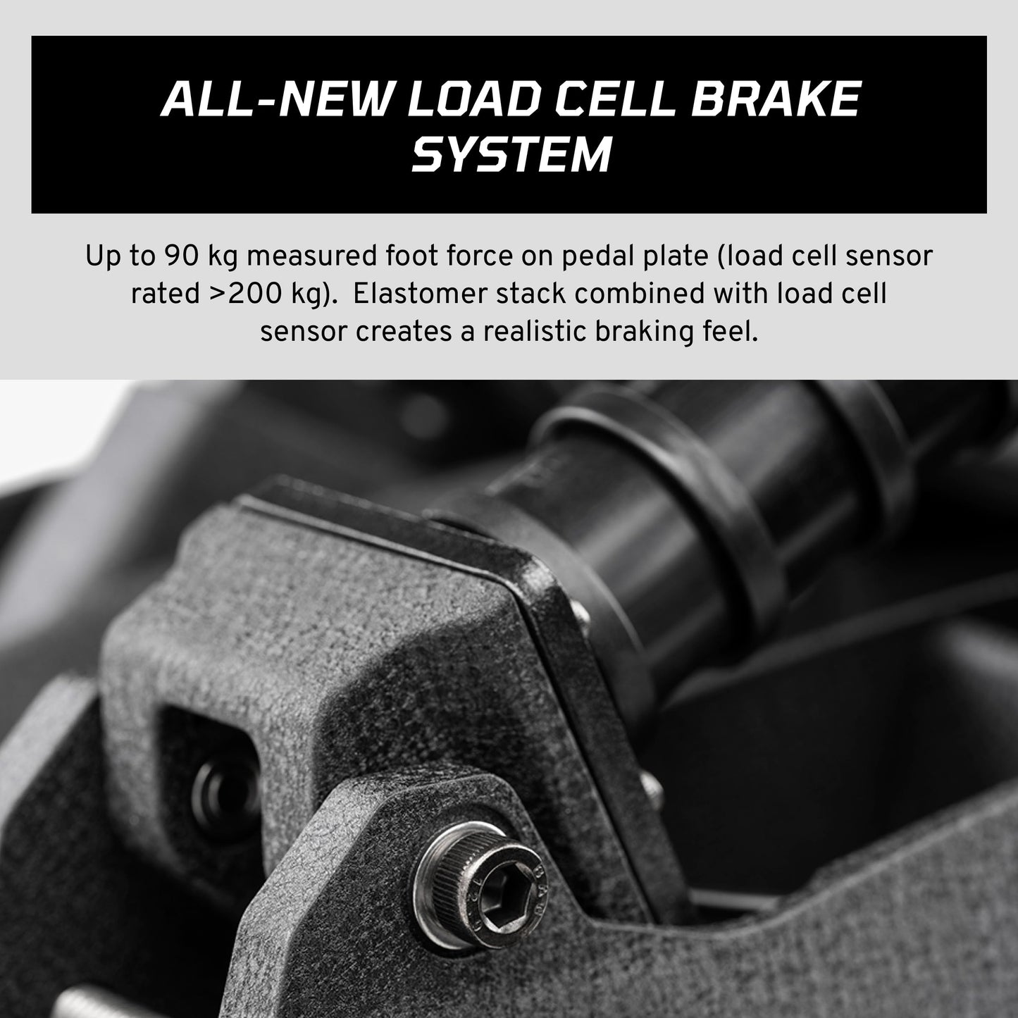 Fanatec Sim Racing CSL Elite Pedals V2 – 3-Pedal Set (Clutch, Brake, Throttle), Dual-Stage Load Cell Brake System, Hall-Effect Sensors – PC, PS5, PS4