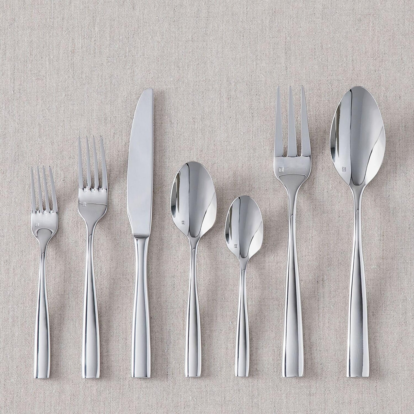 Fortessa Lucca 18/10 Stainless Steel Flatware Serving Fork, 9.7-Inch