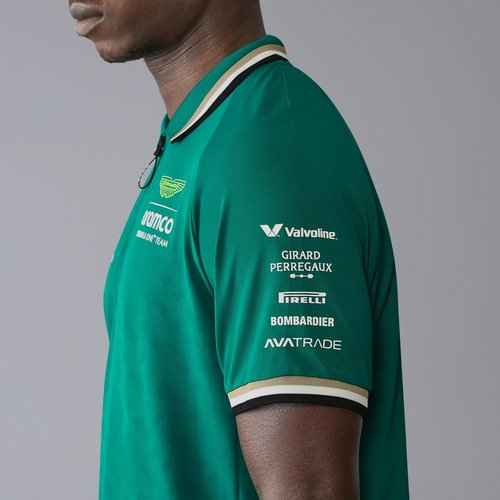 Aston Martin F1 Men's 2024 Team Polo - Green - Size: Small