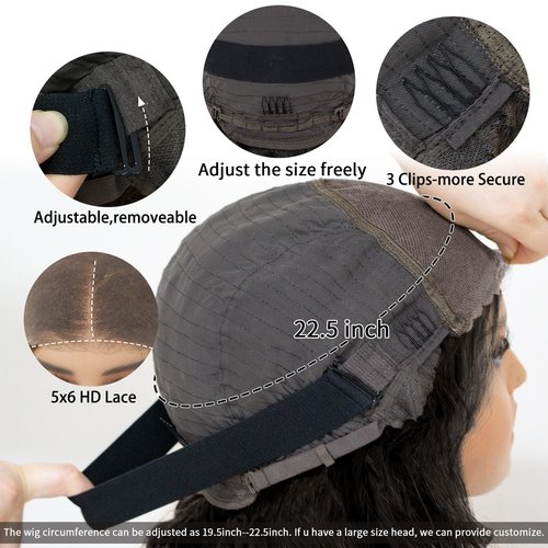 Star Show Bob Wig Glueless Wigs Human Hair Pre Plucked Pre-Cut 5×6 HD Lace Front Wigs Human Hair Bob Human Hair Wig Wigs Glueless Bleached Knots Wear And Go 12 Inch