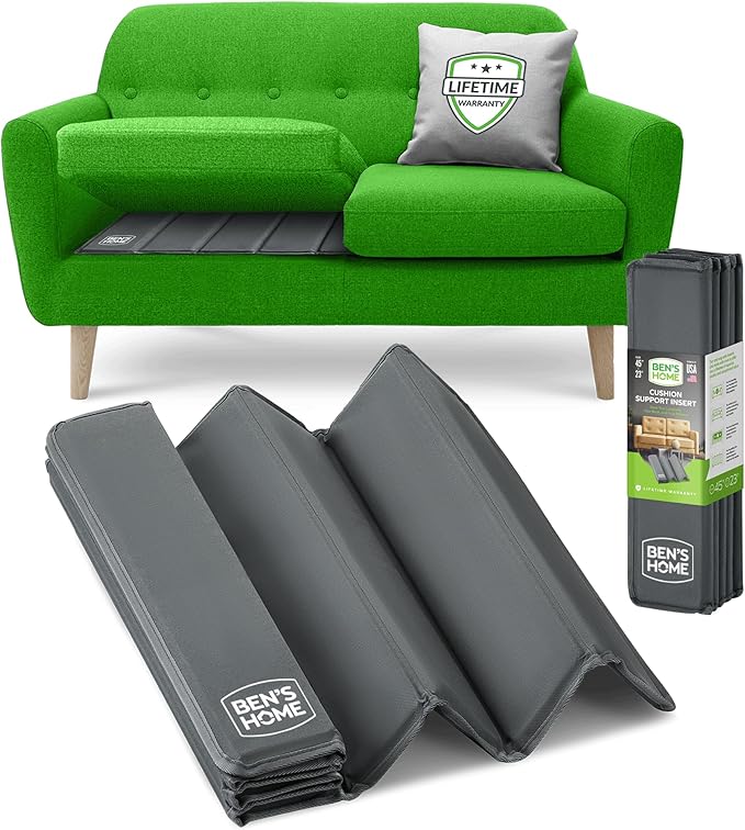 BEN'SHOME Heavy Duty Loveseat Cushion Support Board – Instantly Repair Sagging Small Sofa Seat | 25 x 48-54.5" | .5" Furniture Grade Wood Under Cushions Insert, Anti-Slip, Extend Sofas & Couches Life