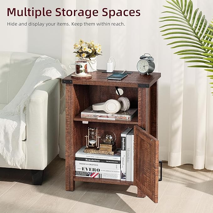 Joaxswe Farmhouse Dresser and Nightstand Sets 3 Piece, Furniture Set 18" Night Stand with Charging Station and 6 Drawers Dressers for Bedroom, 54" Dresser and Nightstand Set for Bedroom, Living Room