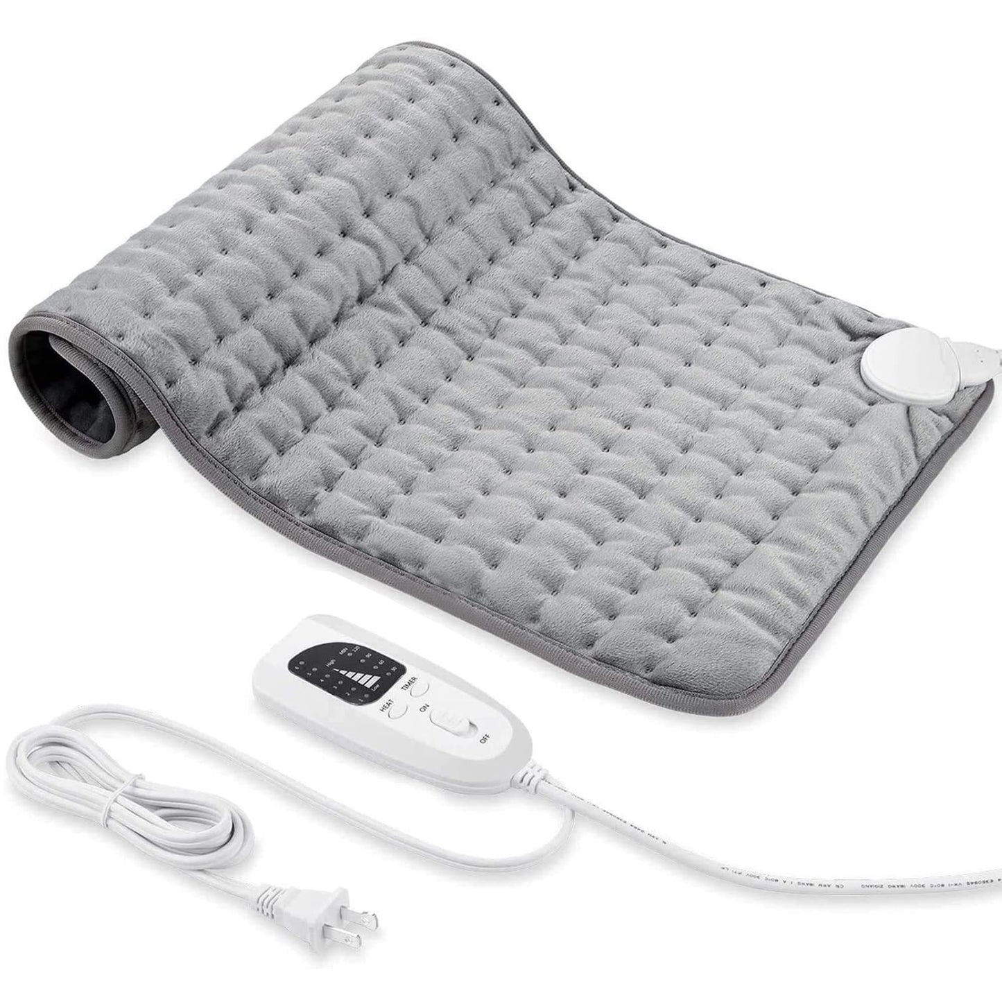 Electric Heating pad for Back Neck Shoulder Knee Arms Legs- Electric Heat Pads with 6 Heat Settings & Auto Shut Off &Dry/Moist Heat Heating Pad for Birthday Mother Father Girl Men Women