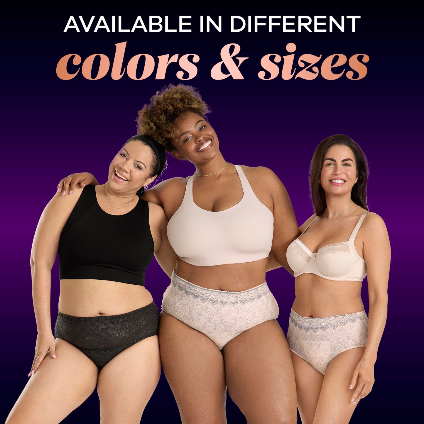 Always Discreet Boutique Incontinence and Postpartum Underwear for Women, Maximum Protection, Extra Large, Rosy, 48 Count (3 Packs of 16)