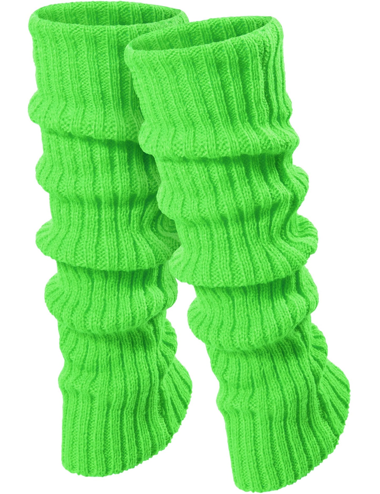 Missanabie 80S Fancy Dress Costume Accessories Headband Errings Fishnet Gloves Necklace Bracelt Leg Warmers Party Outfit Set(GN)