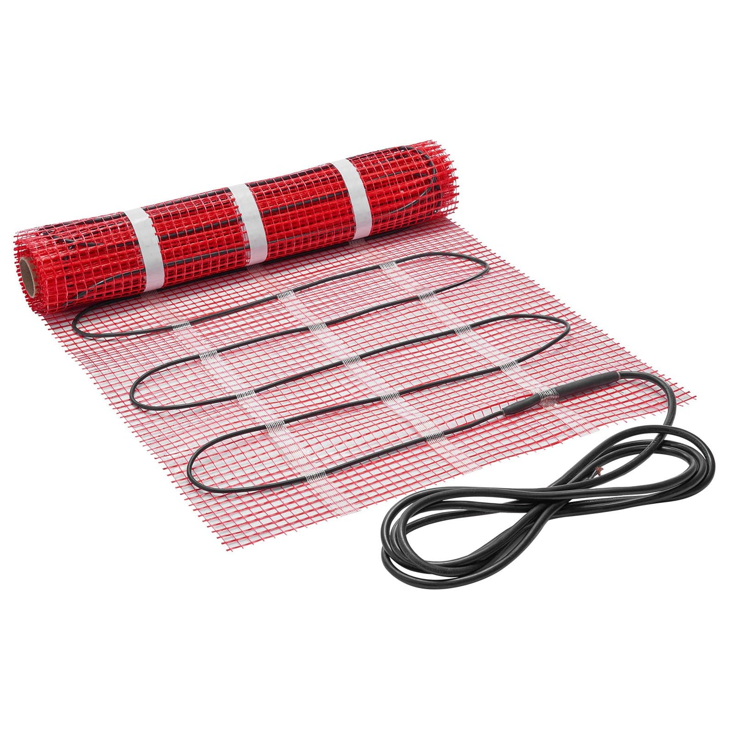 VEVOR Self-Adhesive Mesh Floor Heating Mat, 15 sqft 120V, Smart Thermostat & Alarm, Easy Install for Tile, Stone & Vinyl Flooring