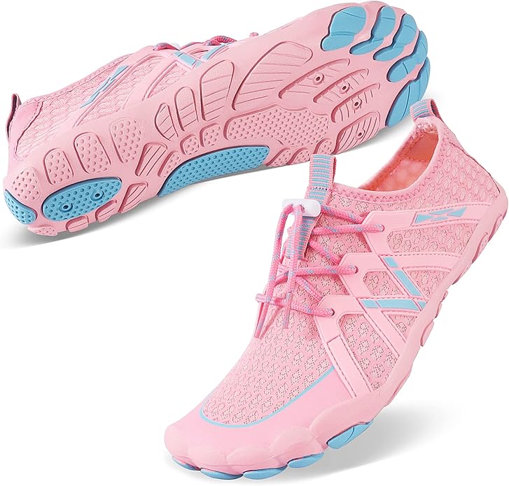 Men Women Water Sports Shoes Slip-on Quick Dry Aqua Swim Shoes for Pool Beach Surf Walking Water Park