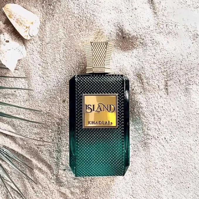 Khadlaj Island Extrait de Parfum Spray for Unisex, 3.4 Ounce