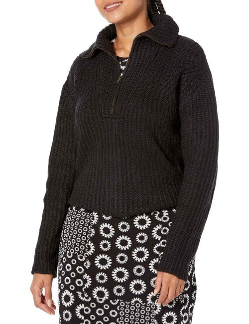Carve Designs Women's Brookline Zip, Black, XXS