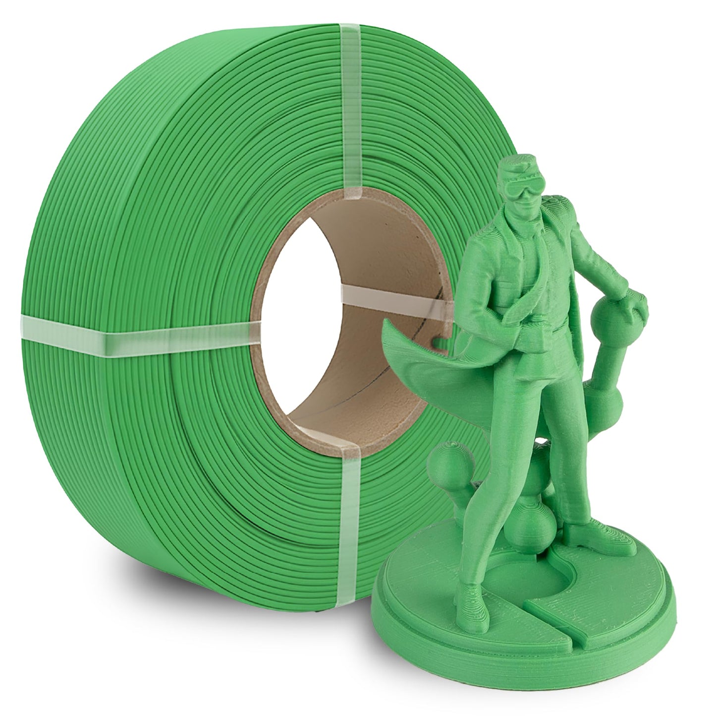 Polymaker Panchroma Refill Spool Matte Forest Green PLA 3D Printing Filament Refill, Compatible with All Reusable Spools and All