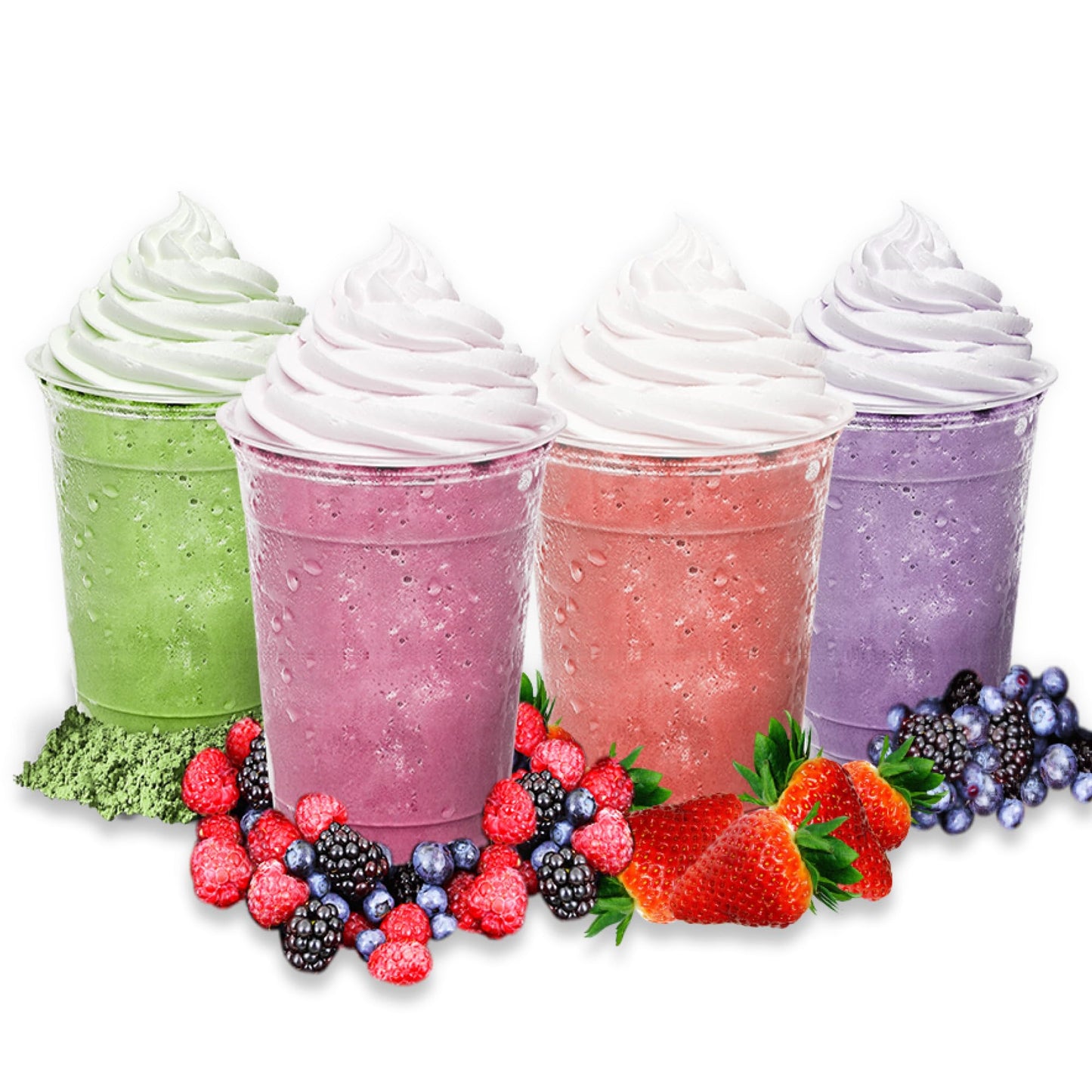 Gosh That’s Good! Sugar-Free Amaze-O-Mix Blender Base 2 lb – Vanilla Flavored, Low-Calorie, Low-Carb, Lactose-Free Smoothie & Frappe Powder for Coffee Shops, Iced Blends & Custom Drink Recipes
