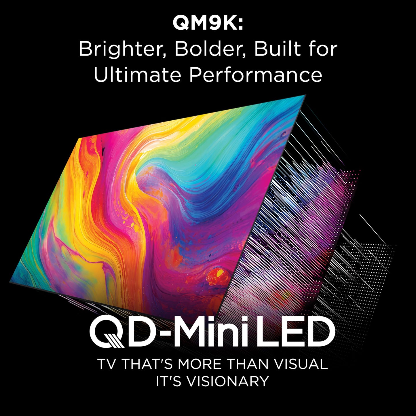 TCL 75 Inch Class QM9K Series | Mini LED QLED 4K | 75QM9K, Latest Model | 144HZ Peak Brightness & Contrast Dolby Vision | Up to LD6K Precise Dimming | AI Smart Google TV | Dolby Atmos Bang & Olufsen