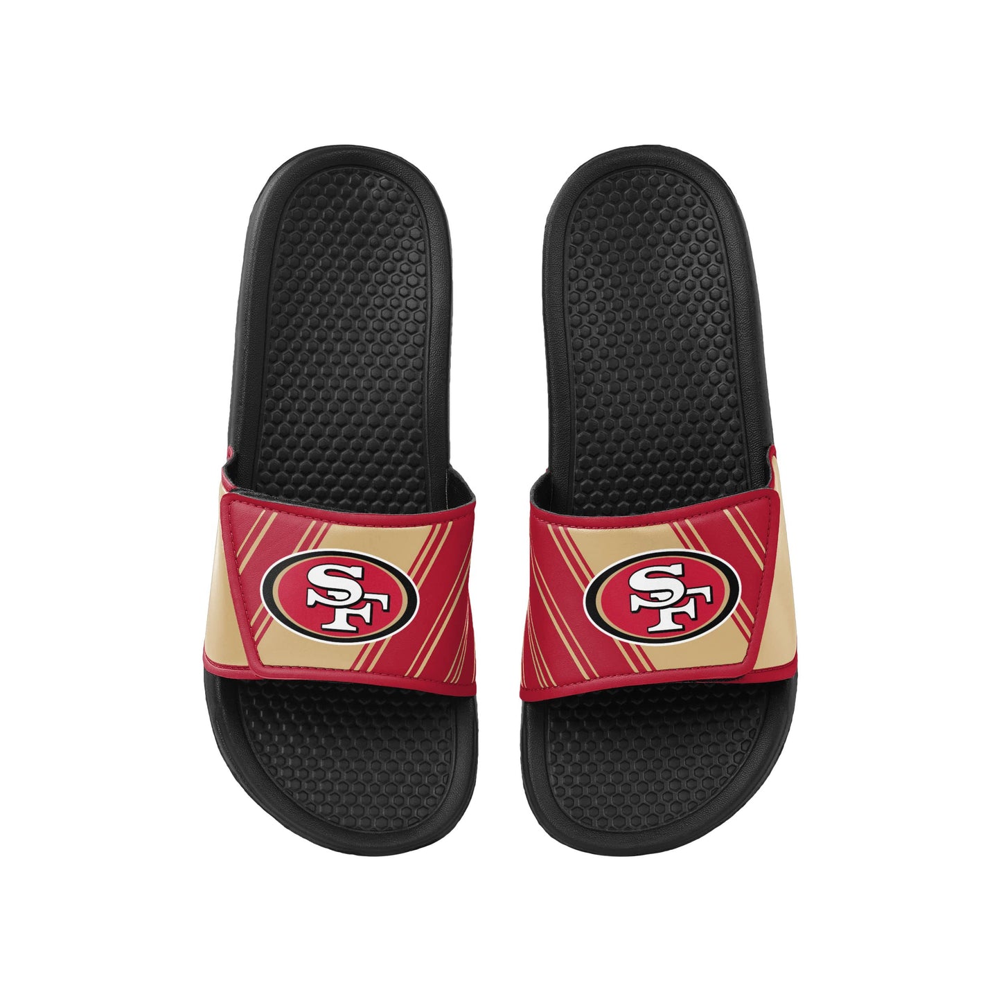 FOCO San Francisco 49ers NFL Mens Legacy Sport Slide - M