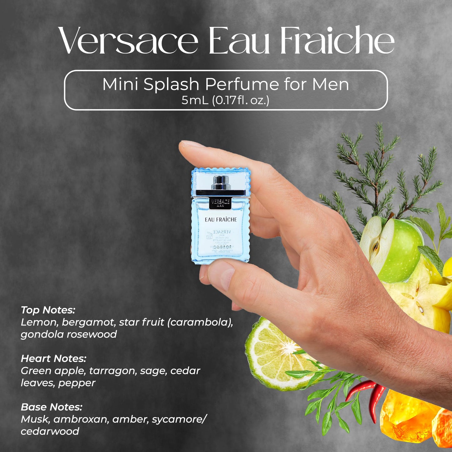 Versace 4 Piece Mini Gift Set for Men