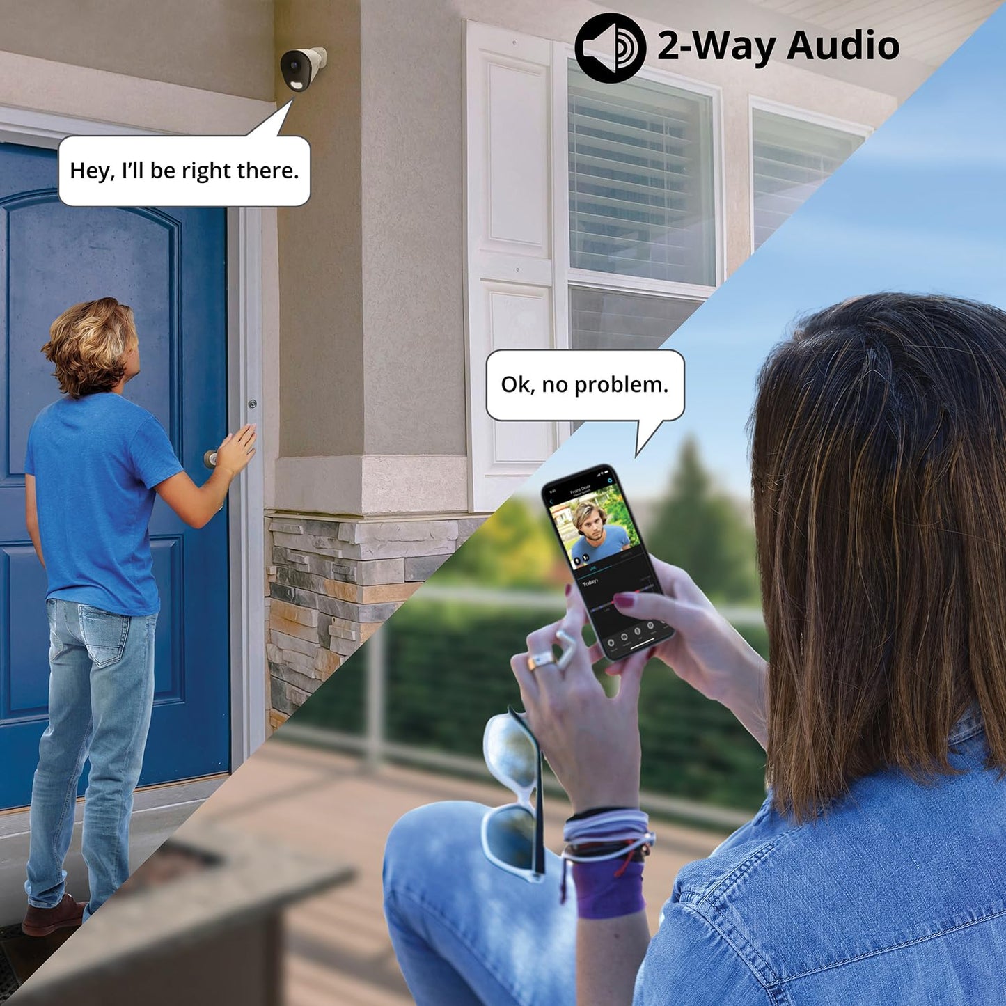 Night Owl 10 Channel Bluetooth Video Home Security Camera System with (8) Plug-in Wi-Fi 2K HD Indoor/Outdoor Spotlight Cameras with 2-Way Audio and 1TB Hard Drive (Expandable up to 10 Cameras)