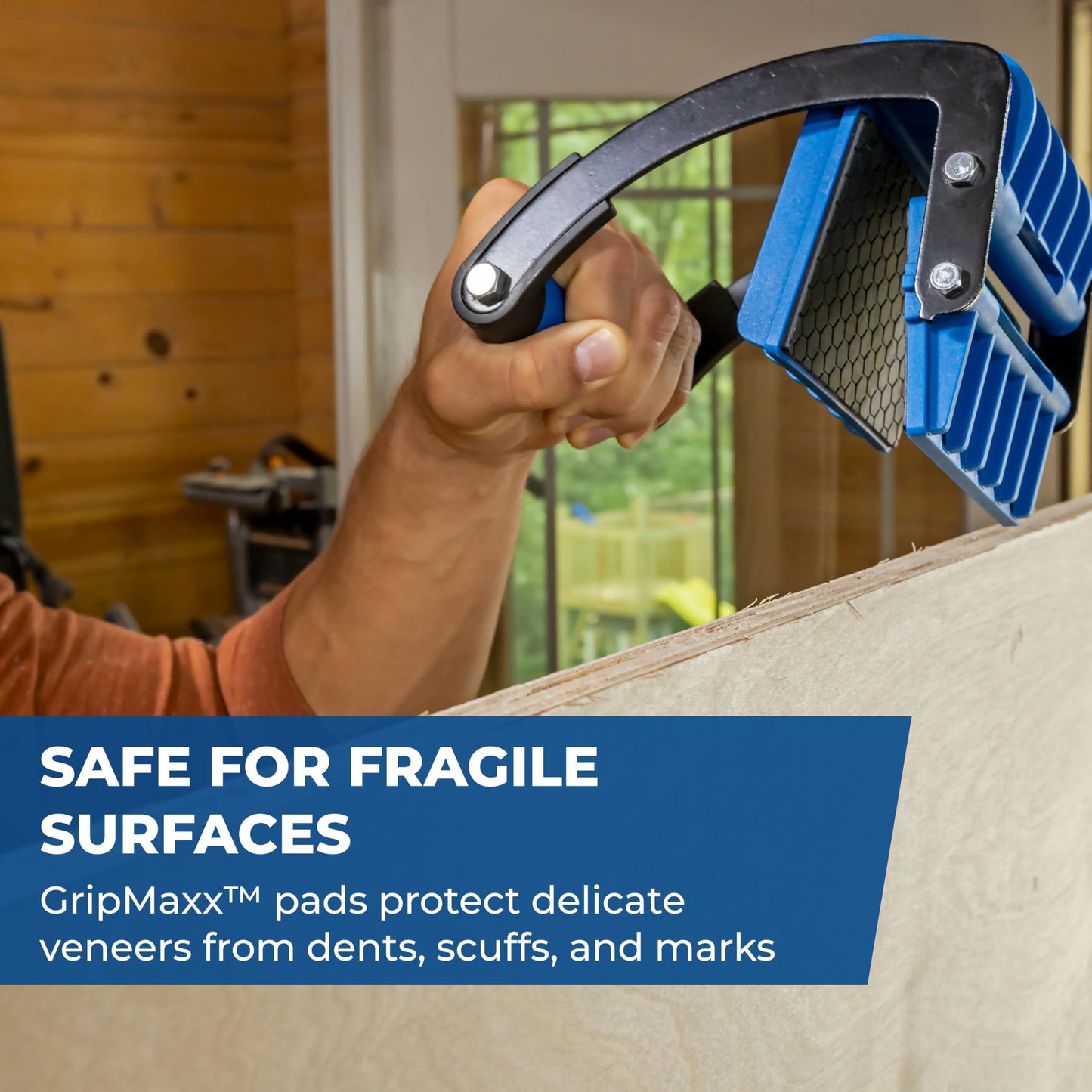 Kreg Panel Carrier - Easily Carry Plywood Boards & Large Panels - Ergonomic Grip - Woodworking Tools & Accessories