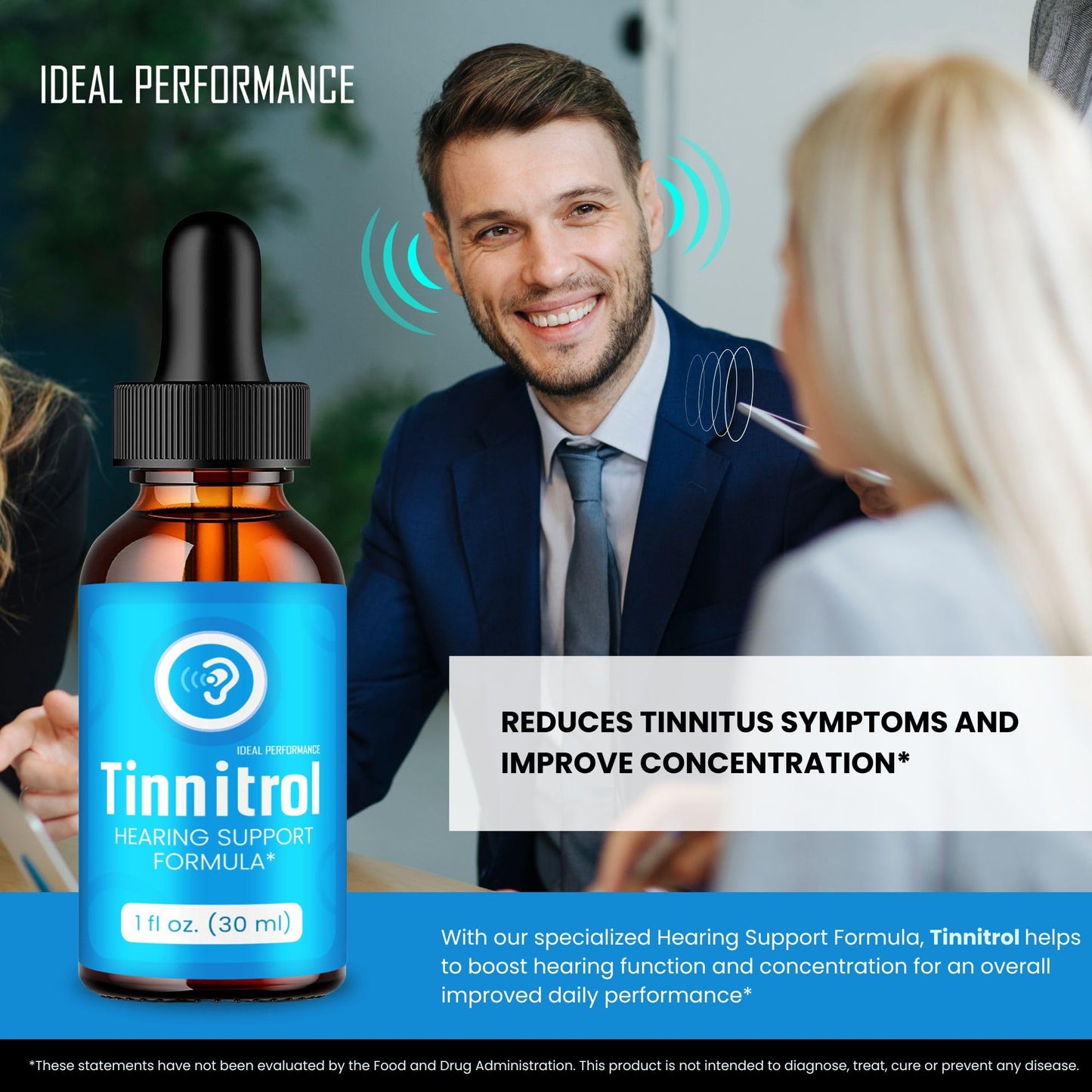 Tinnitrol Tinnitus Drops, Tinnitrol Tinnitus Relief for Ringing Ears, Advanced Ear Health Support Supplement Liquid Drops All Natural for Healthy Ringing Ear, Tinni Trol Reviews (2 Pack)