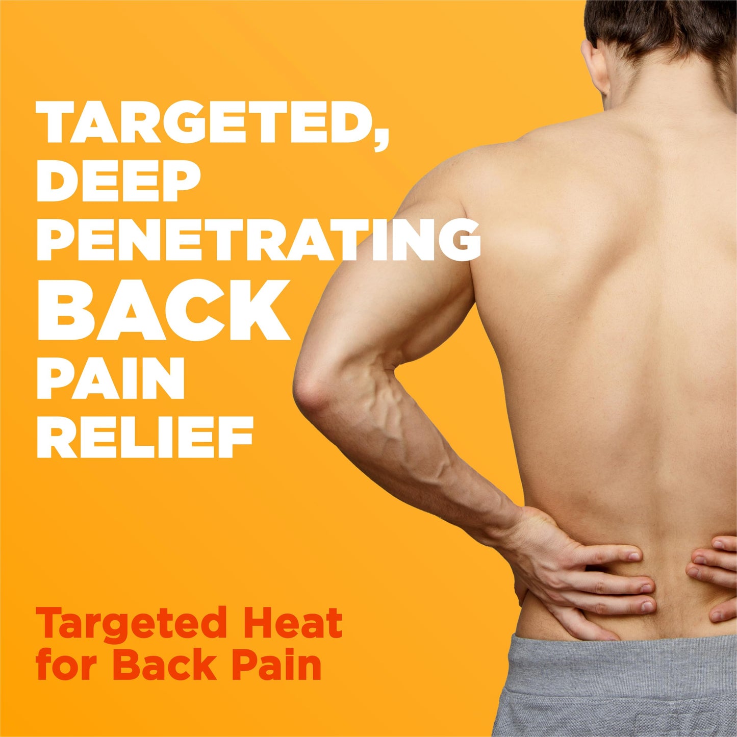 ThermaCare Advanced Back & Hip HeatWraps, Long-Lasting, Disposable Heat Therapy for Lower Back Pain, Muscle Soreness, & Herniated Discs, Drug-Free (L-XL, Pack of 10)