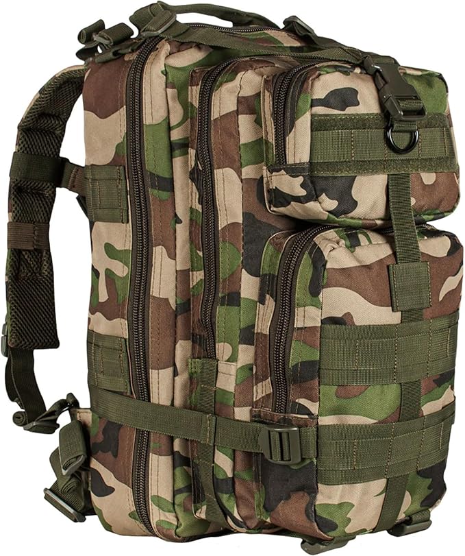 Fox Outdoor Products Medium Transport Pack | 29L Tactical Backpack with Organizer Pockets, MOLLE Webbing & Hydration Sleev...