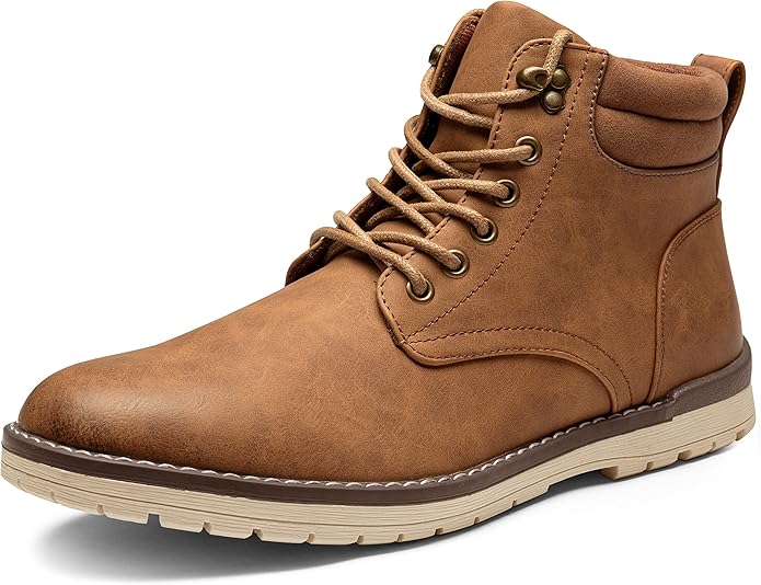 Vostey Men's Hiking Boots Waterproof Casual Chukka Boots for Men