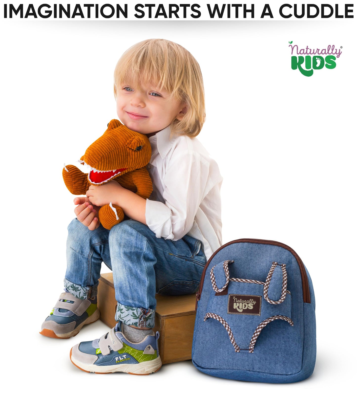 Dinosaur Toys for Kids 3-5, Dinosaur Toys for Kids 2-4, Birthday Gifts for 2 Year Old Boy, Gifts for 3 Year Old Boys, Toddler Backpack