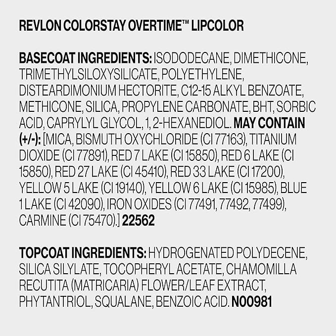 Revlon Liquid Lipstick with Clear Lip Gloss, ColorStay Overtime Lipcolor, Stocking Stuffer for Women, 220 Unlimited Mulberry, 0.07 fl oz