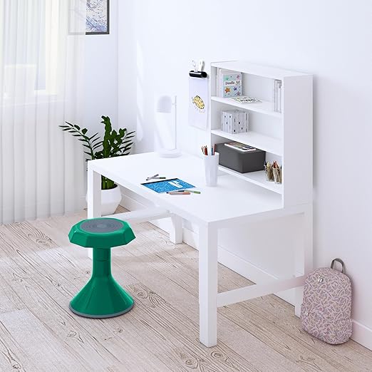 ECR4Kids ACE Active Core Engagement Wobble Stool, 15-Inch Seat Height, Flexible Seating, Green
