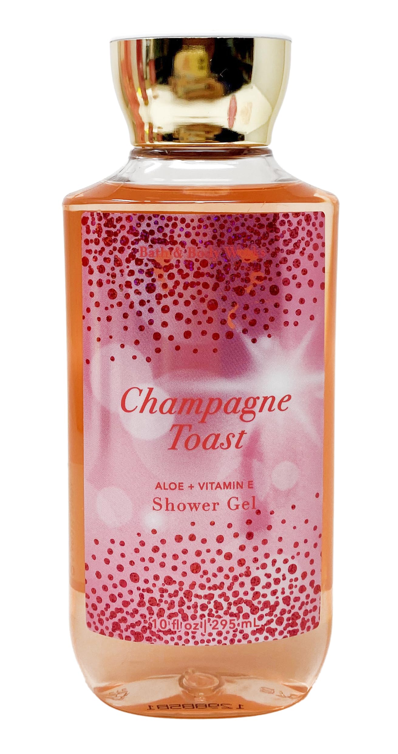 Bath & Body Works Champagne Toast - Gift Bag Set - Fine Fragrance Mist, Body Cream, Shower Gel and Hand Cream With a Himalayan Salts Springs Sample Soap.