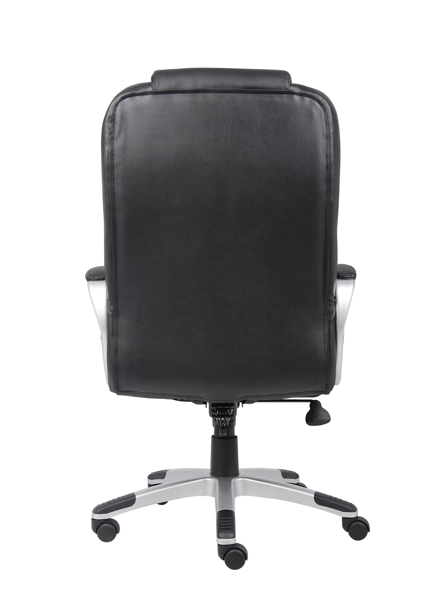 Boss Black No Tools Required Executive Leather Chair
