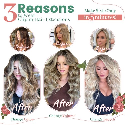 JESSBO Clip in Hair Extensions Real Human Hair Natural Black 18 Inch 120g 7pcs Seamless Invisible Double Weft Natural Straight Clip in Hair Extensions Human Hair for Woman (18 Inch #1B)