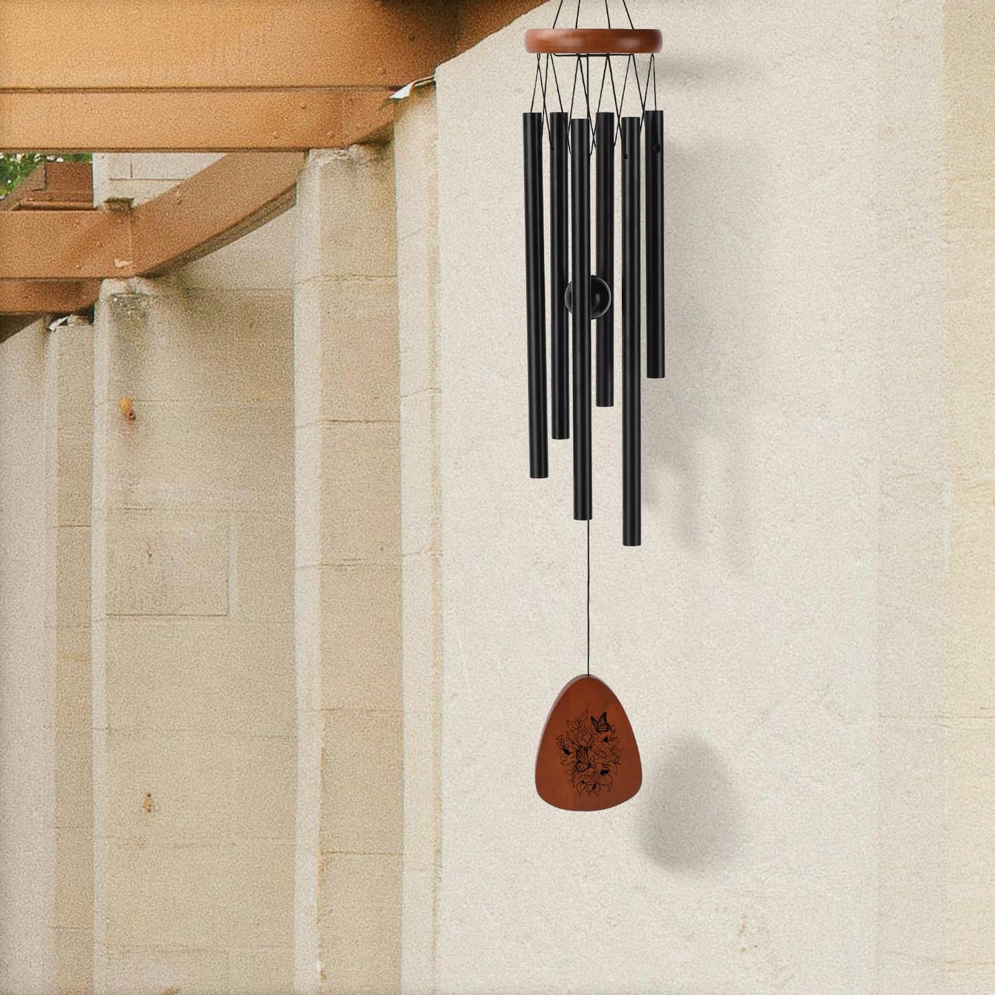 PRSTENLY Gifts for Mom from Daughter Son- Moms Wind Chimes Gifts from Kids for Birthday Valentines Day Mothers Day Christmas Best Mom Ever Gift