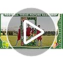 Football Party Decorations Football Theme Photo Booth Props Footballs Game Banner Sport Theme Picture Frame Touchdown Back...