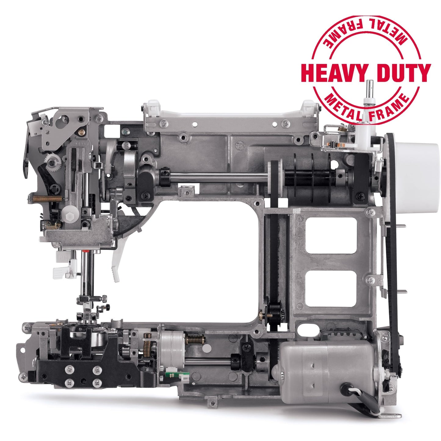 SINGER 4411 Heavy Duty Sewing Machine With Accessory Kit & Foot Pedal - 69 Stitch Applications + SINGER Bobbin Winder - for Class 15 & 15J Bobbins - Battery Powered with Included Power Adapter