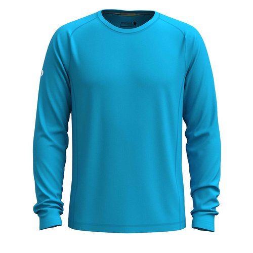 Smartwool Men's Active Ultralite Long Sleeve Pool Blue Large