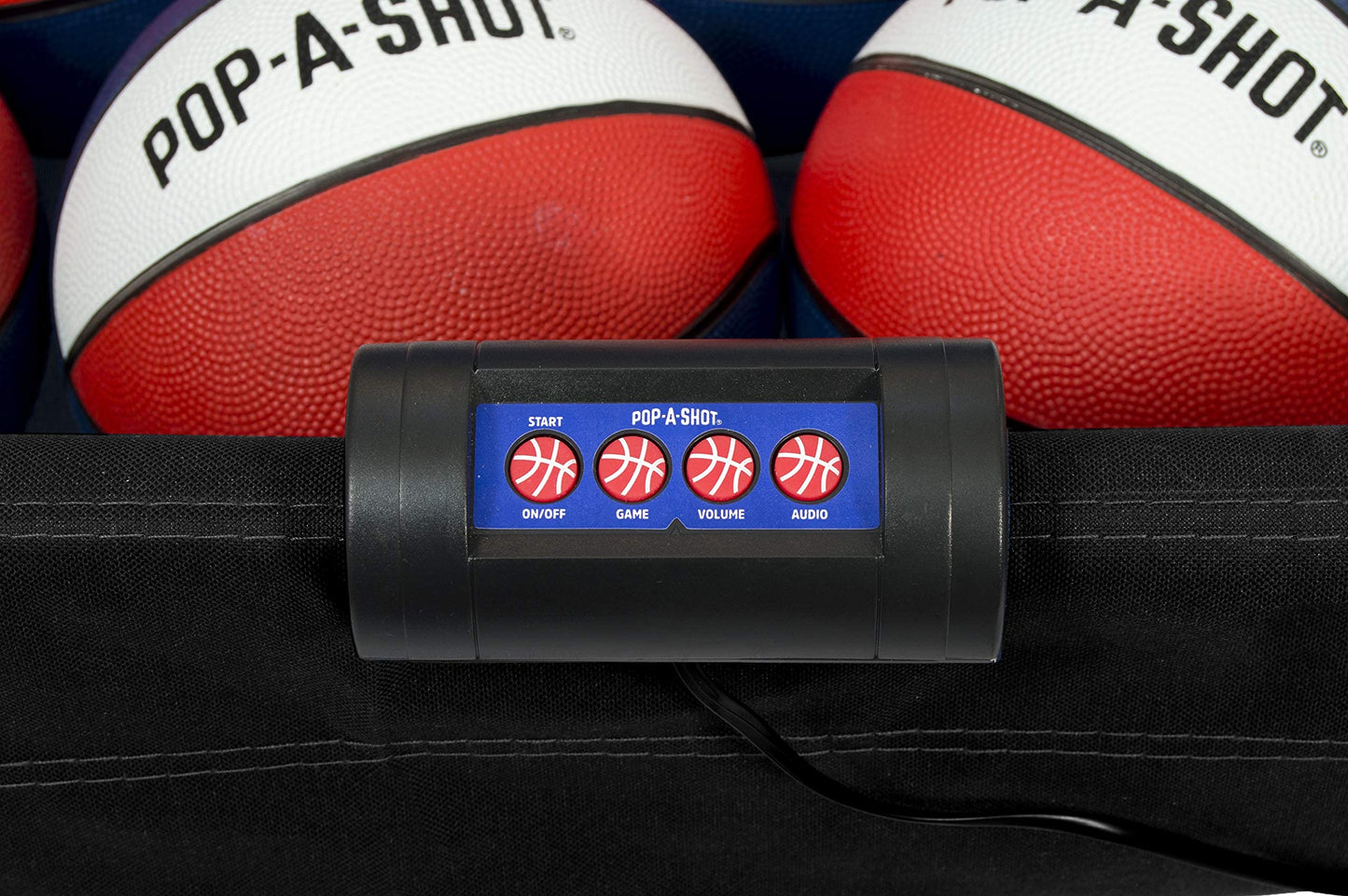Pop-A-Shot - Home Dual Shot with Houston Rockets NBA Graphics l Sensor Scoring l 16 Game Modes l 7 Balls l Foldable Storage l for All NBA Fans