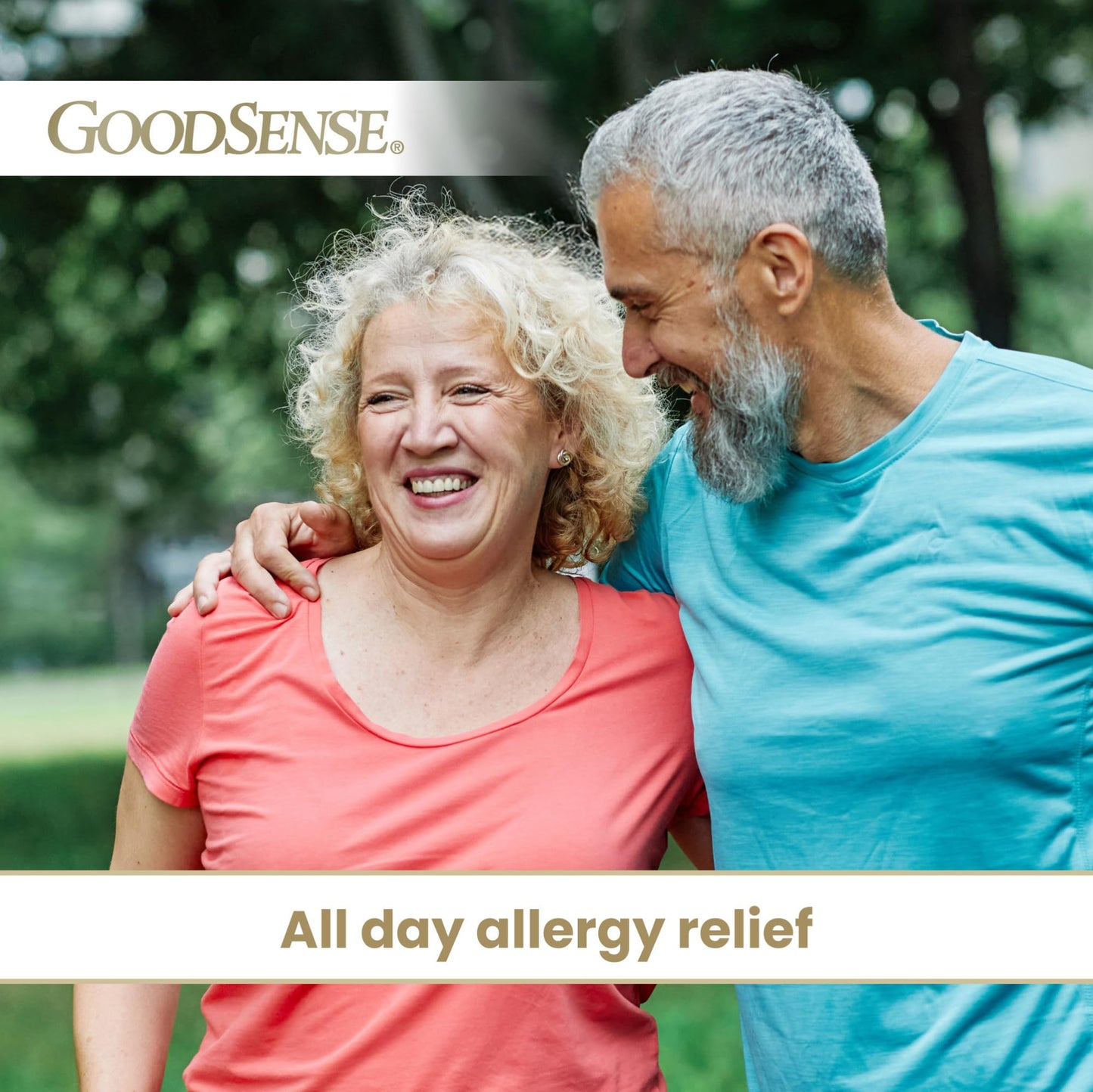 GoodSense 24 Hour Allergy Relief, Cetirizine Hydrochloride Tablets, 10 mg, Antihistamine