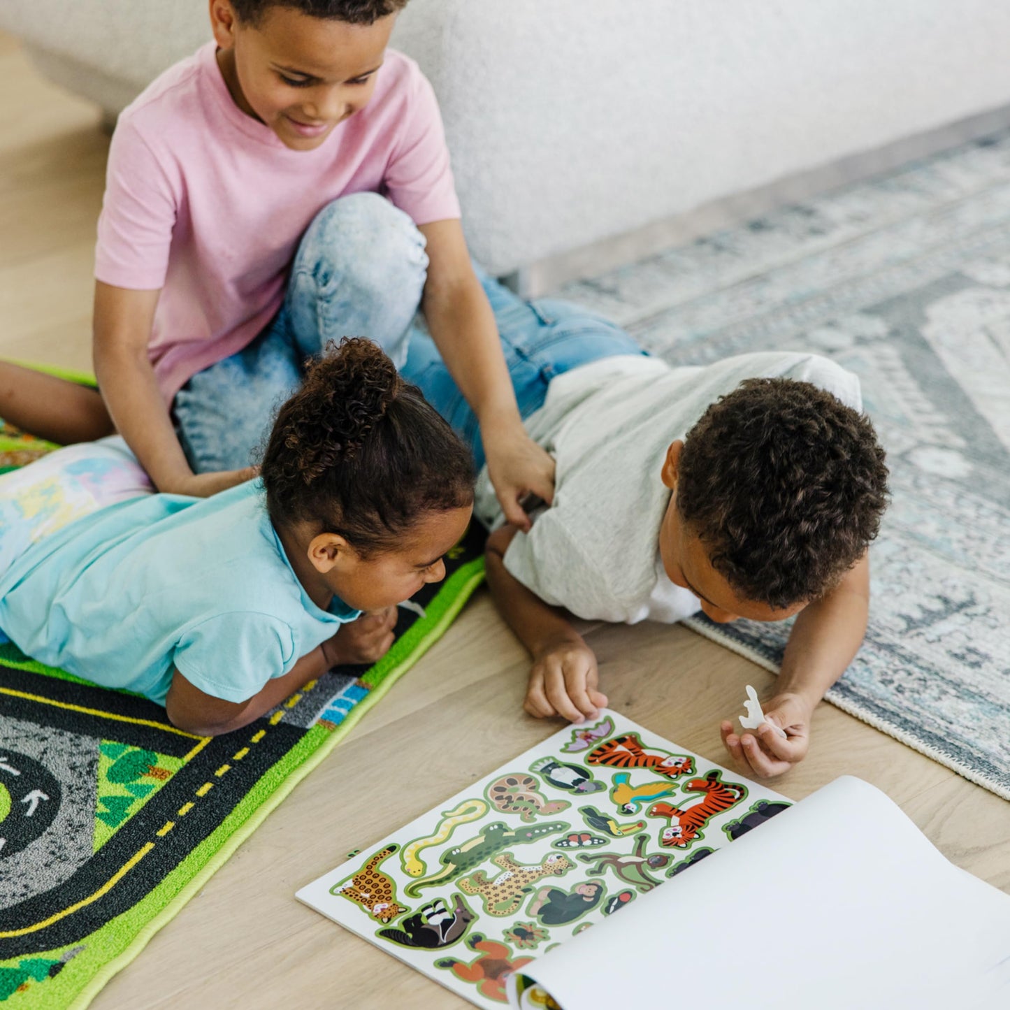 Melissa & Doug Reusable Sticker Pad: Habitats - 150+ Reusable Stickers - FSC Certified