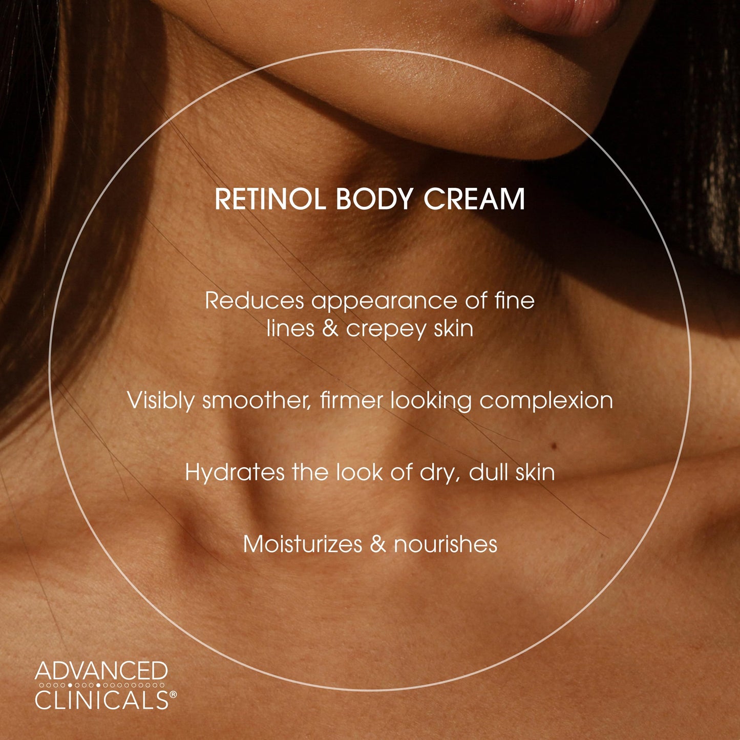Advanced Clinicals Retinol Body Lotion & Face Moisturizer | Anti Aging Skin Care Retinol Body Cream For Women & Men Improves App