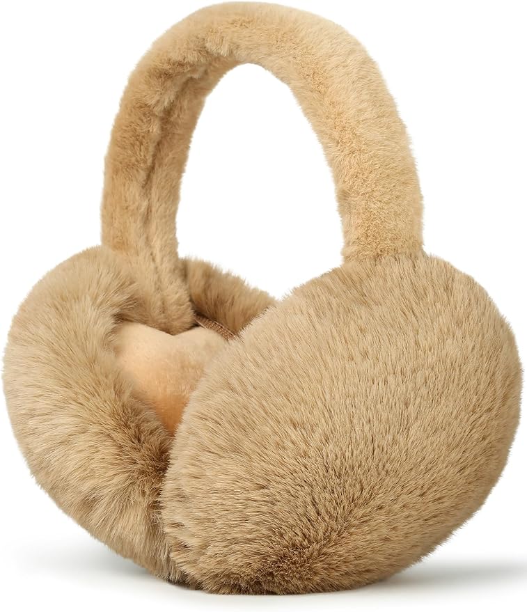 Buauty Ear Muffs Winter Women Men Soft Earmuffs Cute Ear Covers Cold Weather Fluffy Ear Warmers Headband Winter Accessories