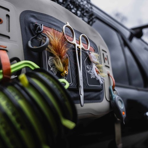 Cling Fishing Products Mag Grab Delta – Magnetic Fishing Fly and Tool Organizer (Black)