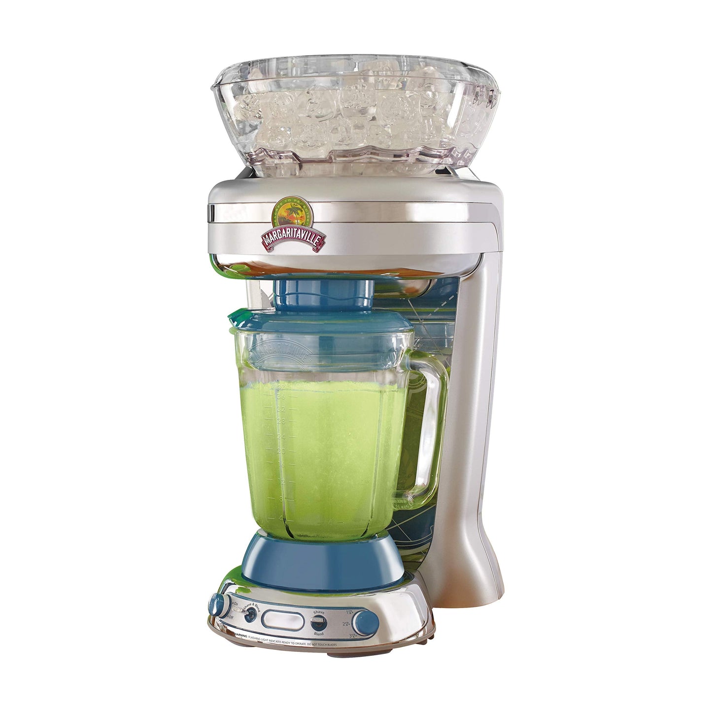 Margaritaville Key West Frozen Concoction Maker with Easy Pour Jar and XL Ice Reservoir, 4 Programmed Drink Settings, Great for Entertaining and Parties