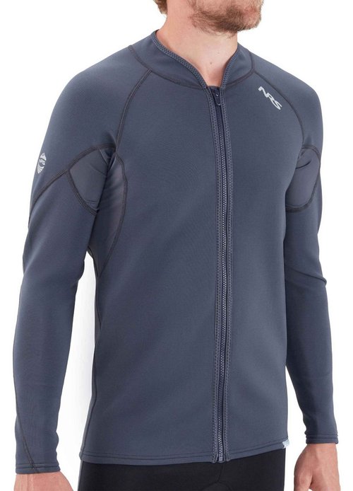 NRS Men's HydroSkin 0.5 Neoprene Jacket - Grizzly Medium