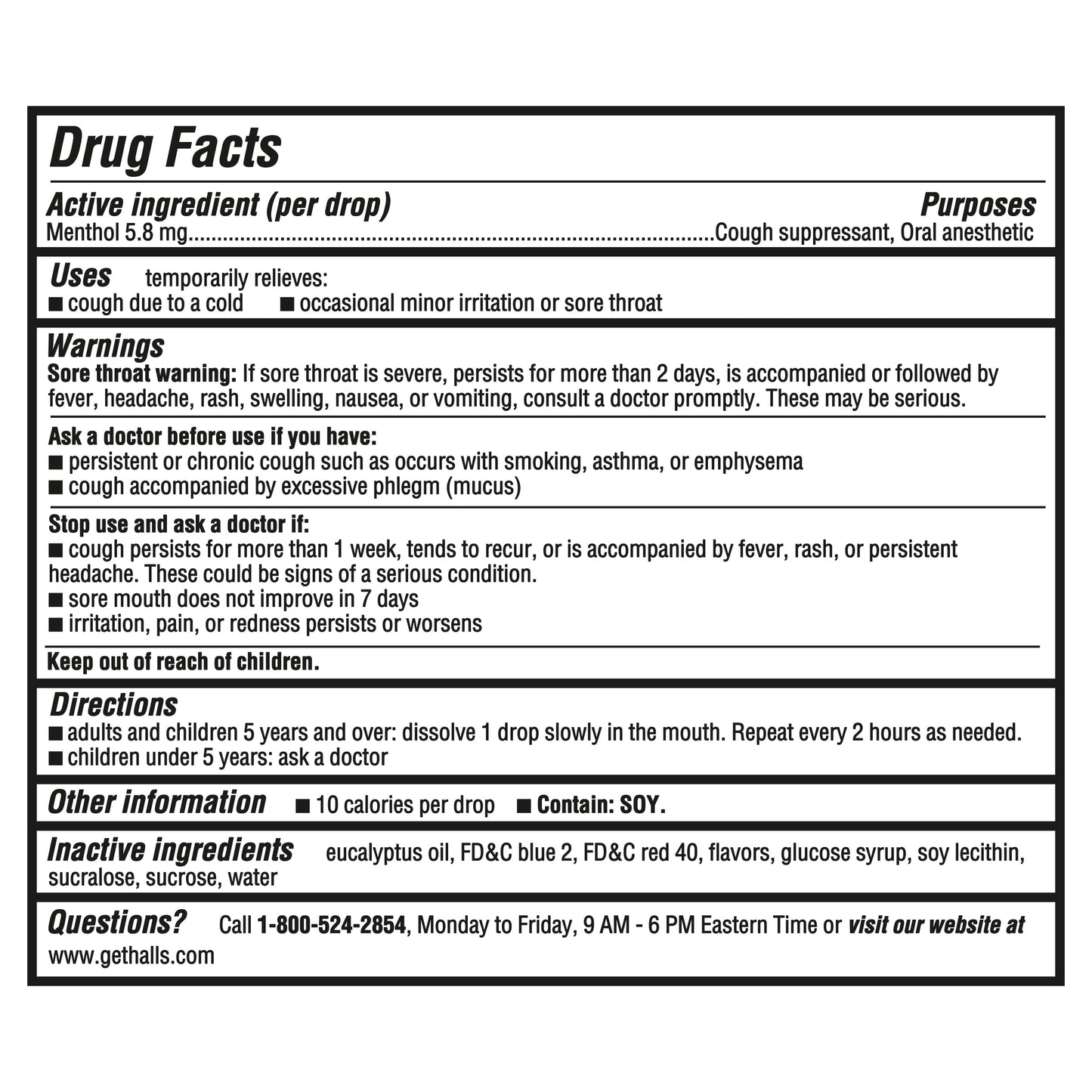 Halls Relief Cherry Cough Drops, Value Pack, 140 Drops (Pack of 5)