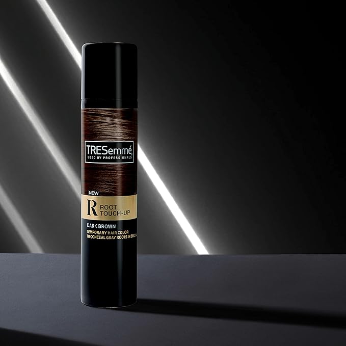 TRESemmé Root Touch-Up Temporary Hair Color Dark Brown Hair Ammonia-free, Peroxide-free Root Cover Up Spray 2.5 oz (Pack of 2)
