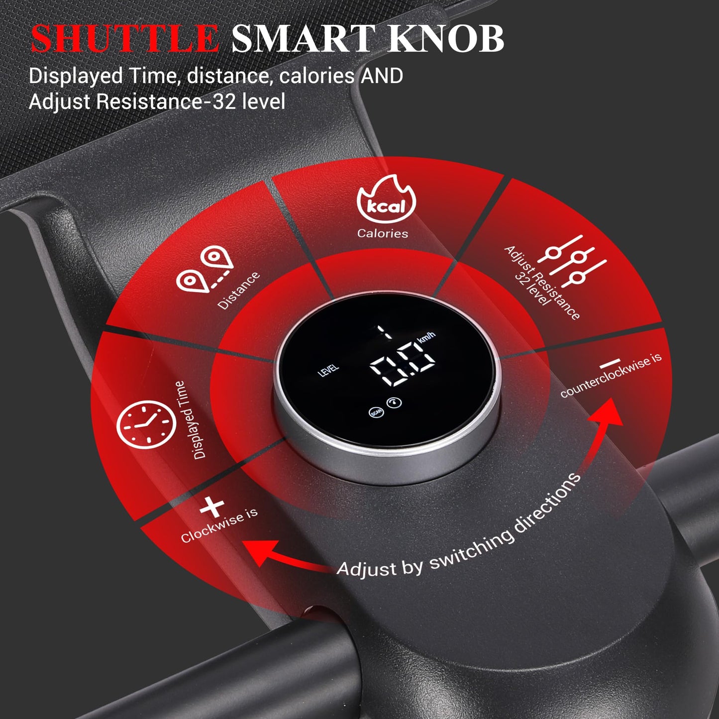 GAOMON Exercise Bike for Home, Indoor Cycling Bike with 32-Level Magnetic Resistance, Smart Workout Music App Connectivity, LED Display & 300 lbs Capacity - Premium Home Gym Equipment