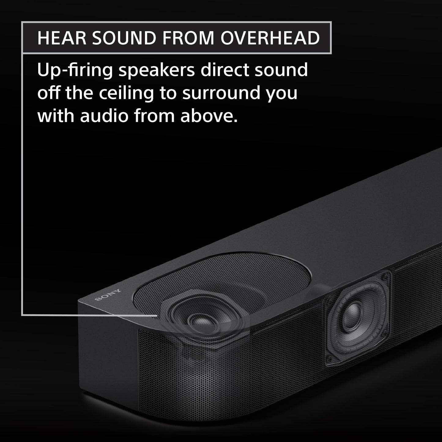 Sony BRAVIA Theater Bar 6, 3.1.2ch soundbar with Powerful Wireless subwoofer, Surround Sound by Dolby Atmos®/DTS:X® Compatible HT-B600