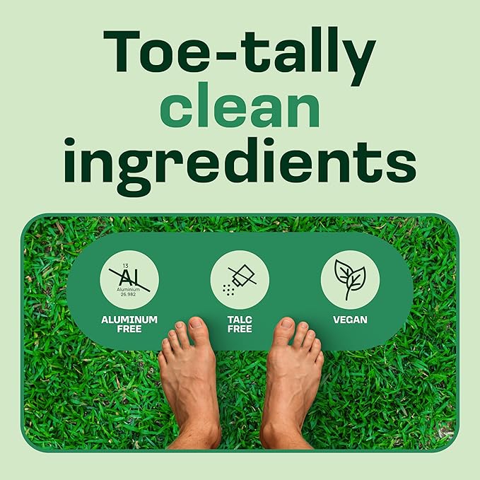 Shoe Deodorizer & Foot Powder - Ultimate Foot Powder for Smelly Feet & Odor Control - Sweat-Absorbing & Long-Lasting Freshness - For Sweaty Feet & Unpleasant Shoe Smell (Eucalyptus Mint)
