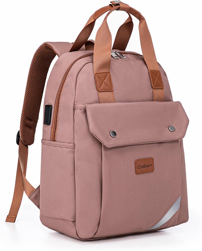 Cosbarn Travel Backpack with External USB Port, Durable Lightweight Backpack with One Laptop Compartment, Large backpack f...