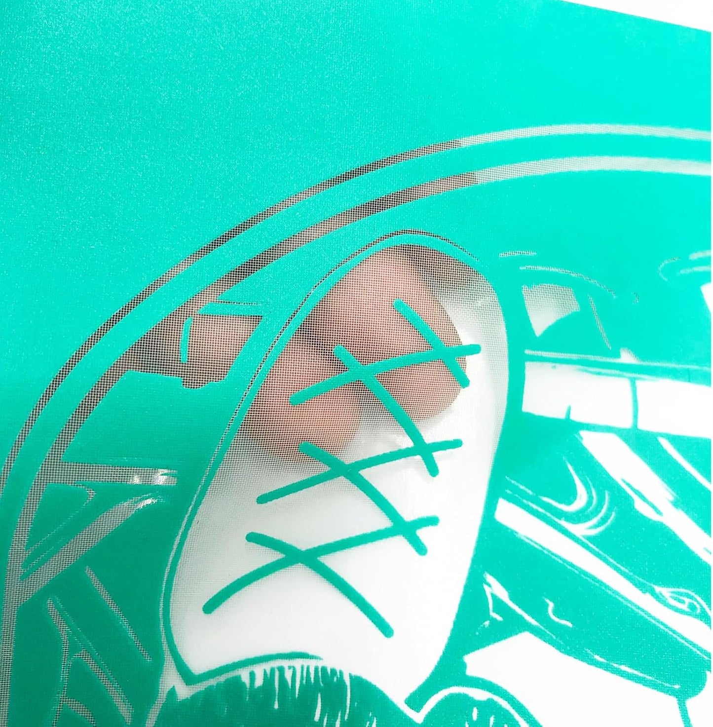 JAJADO Holy Night Silk Screen Transfers Christmas Bless Self Adhesive Silk Screen Stencils Joy Xmas Screen Print Stencil for Painting on Wood, T-Shirt, Mug, DIY Holiday Xmas Home Decor