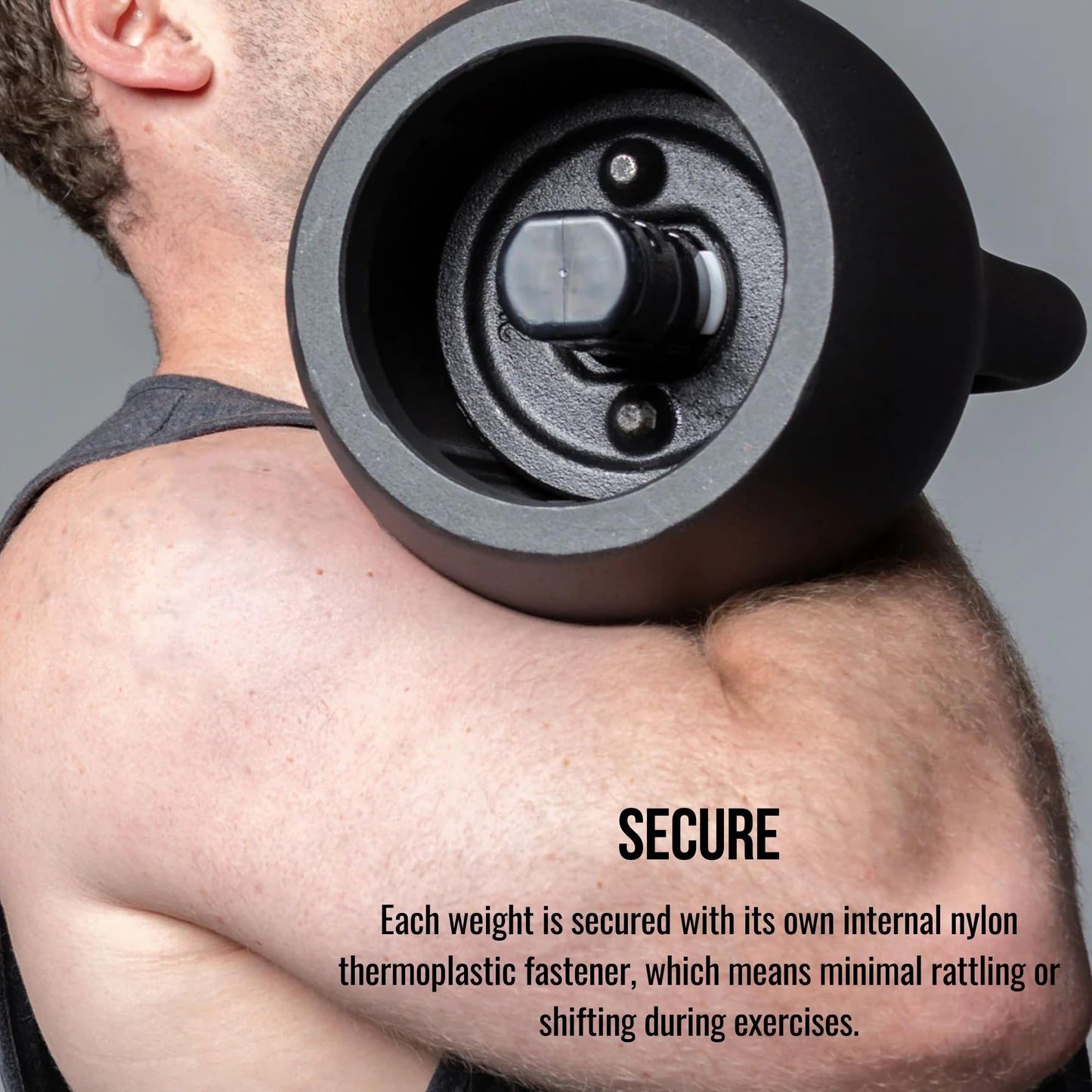 Rep Fitness Adjustable Kettlebell | 24 kg | Weight Set for Home Gym | Strength Training Equipment for Men & Women | Compact Steel Bell with Ergonomic Handle
